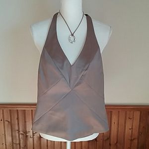 Purple H&M Lined Halter Top size 8